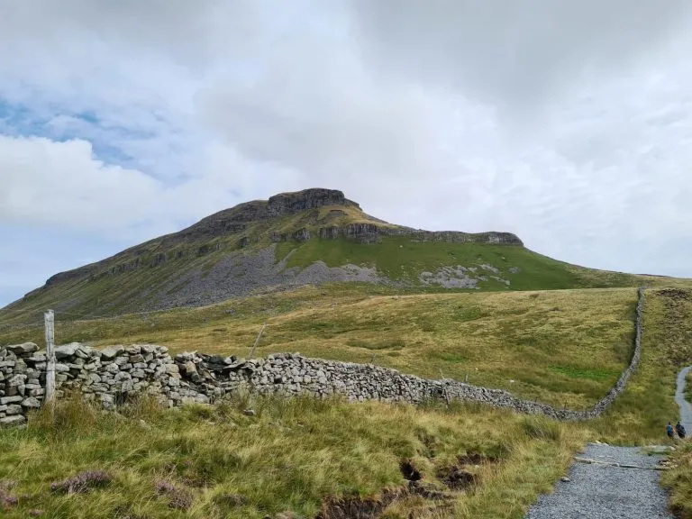 Climbing Pen-y-ghent with Kids