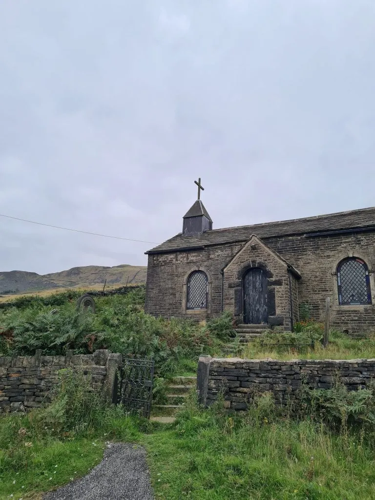 A small church on the moors