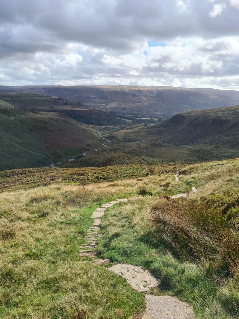 Pennine Way through Crowden Valley - The Wandering Wildflower