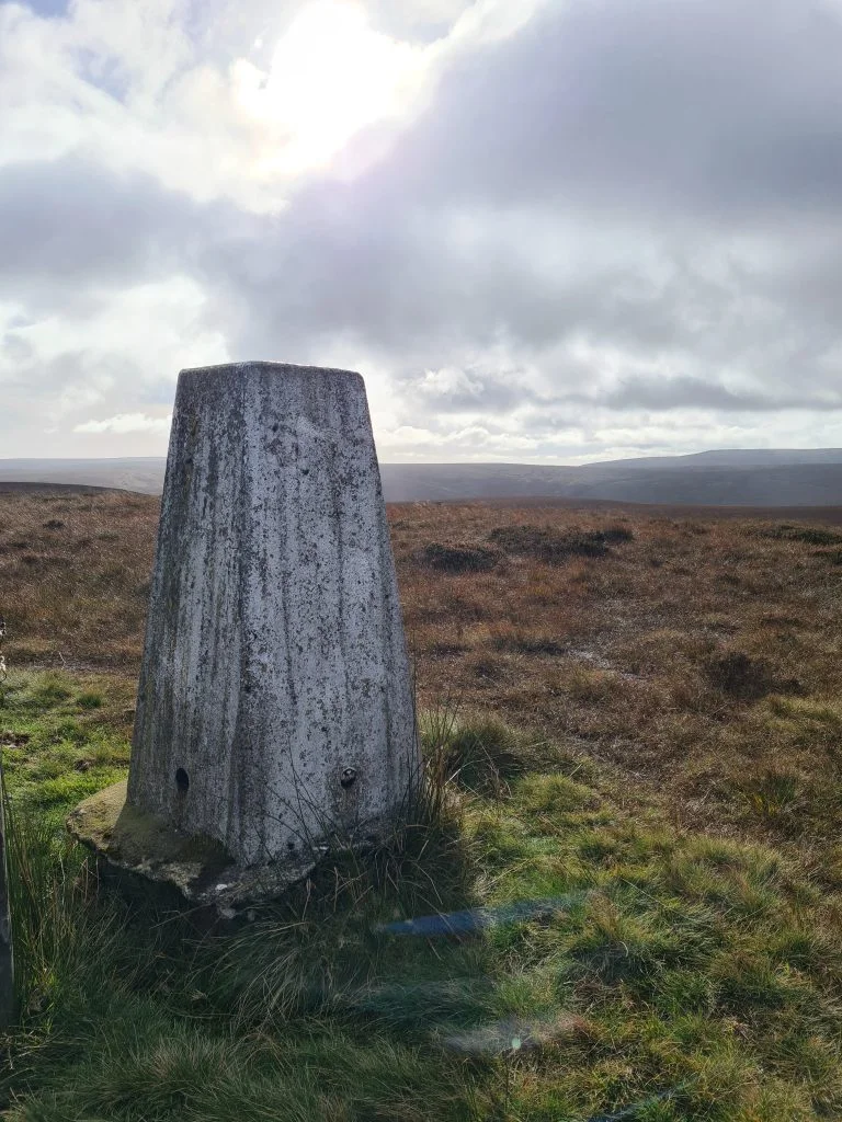 Dead Edge End Trig Point - Peak District Trig Point Checklist