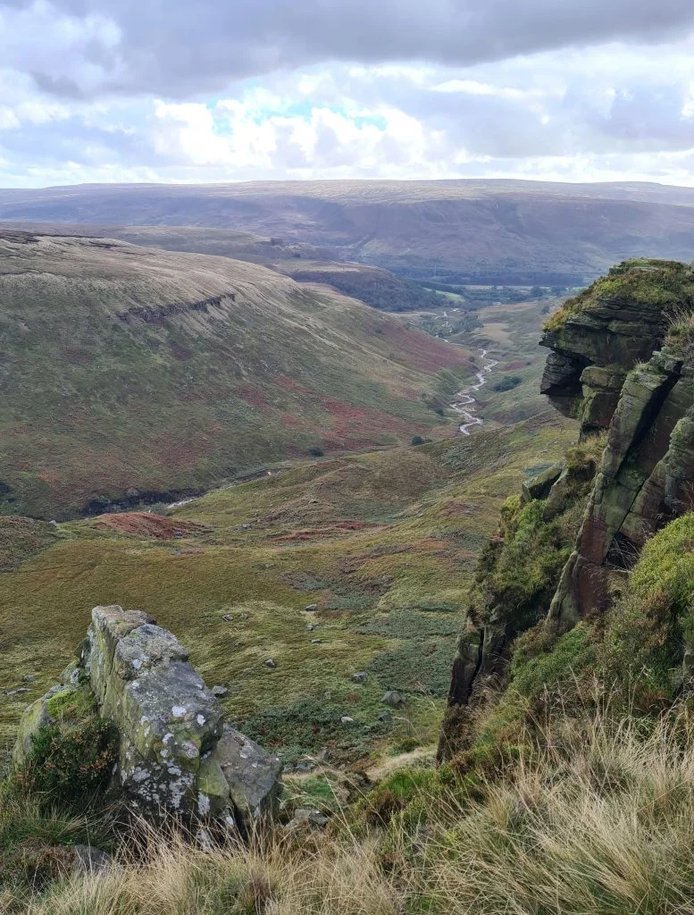Laddow Rocks in Crowden Valley - Peak District Walks from The Wandering Wildflower