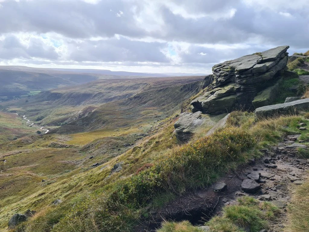 Laddow Rocks in Crowden Valley - Peak District Walks from The Wandering Wildflower