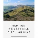 Pin Image for Mam Tor and The Great Ridge Walk from The Wandering Wildflower