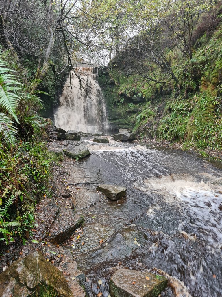 Middle Black Clough Waterfall - The Wandering Wildflower