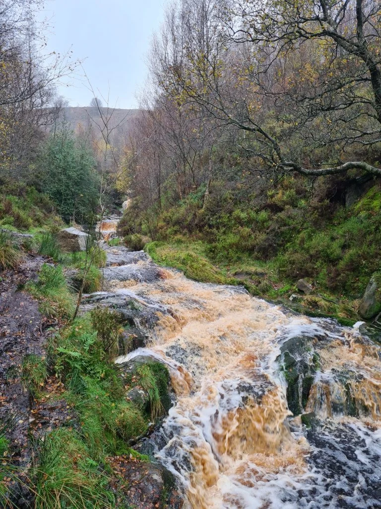 Waterfall in the Peak District
