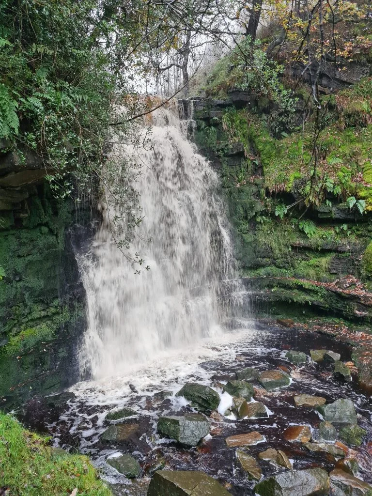 Middle Black Clough Waterfall