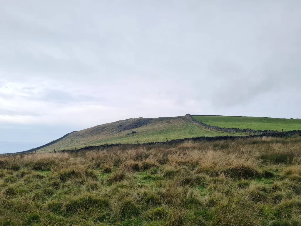 Views to Chinley Churn Trig Point - The Wandering Wildflower