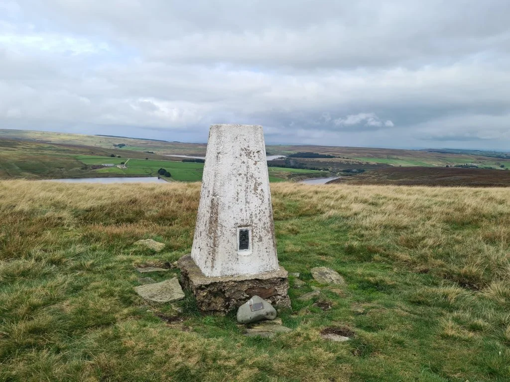 South Nab Trig Point - The Wandering Wildflower