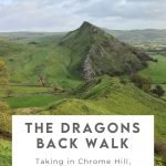 Pin Image Chrome Hill Circular Walk - The Dragons Back, Peak District Walks - The Wandering Wildflower