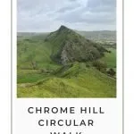 Pin Image Chrome Hill Circular Walk - The Dragons Back, Peak District Walks - The Wandering Wildflower