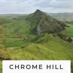 Pin Image Chrome Hill Circular Walk - The Dragons Back, Peak District Walks - The Wandering Wildflower