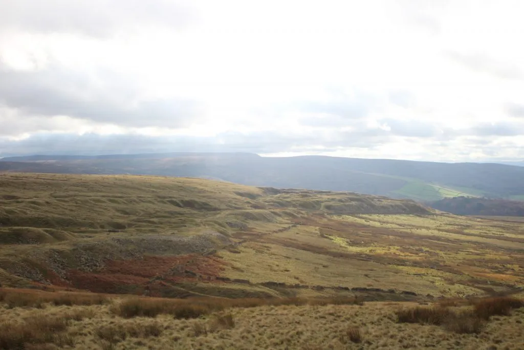 Views from the path along the top of Cock Hill