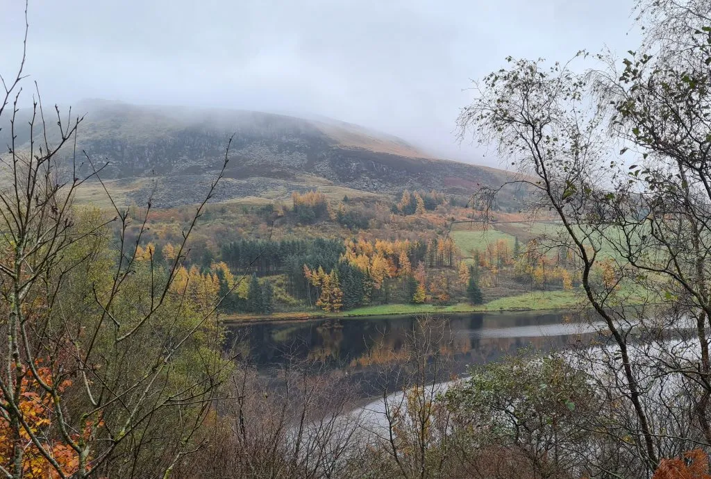 Dovestone Reservoir in Autumn
