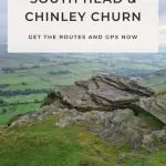 Pin Image for Mount Famine, South Head and Chinley Churn Walk aka Mini 3 Peaks - 10km Peak District Walk - The Wandering Wildflower