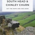 Pin Image for Mount Famine, South Head and Chinley Churn Walk aka Mini 3 Peaks - 10km Peak District Walk - The Wandering Wildflower
