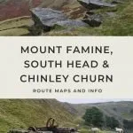 Pin Image for Mount Famine, South Head and Chinley Churn Walk aka Mini 3 Peaks - 10km Peak District Walk - The Wandering Wildflower