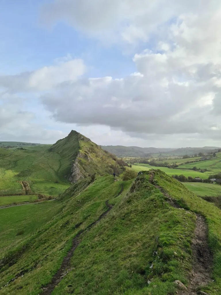 Parkhouse Hill as seen from Chrome Hill, the Dragons Back Walk