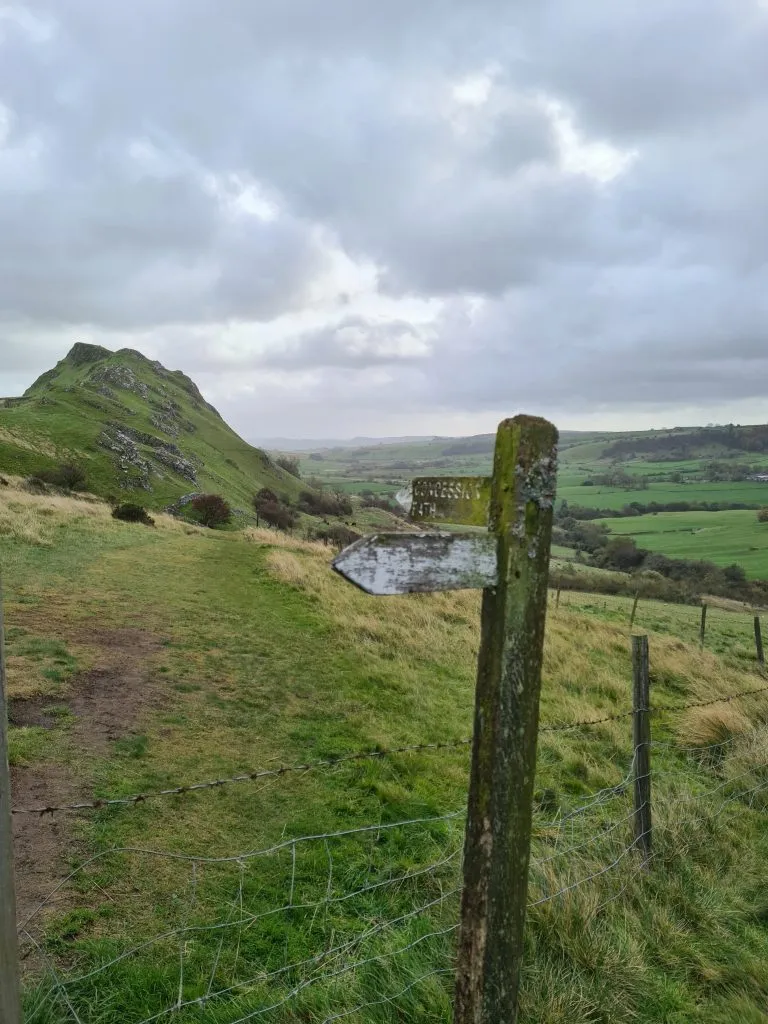 Views towards Chrome Hill
