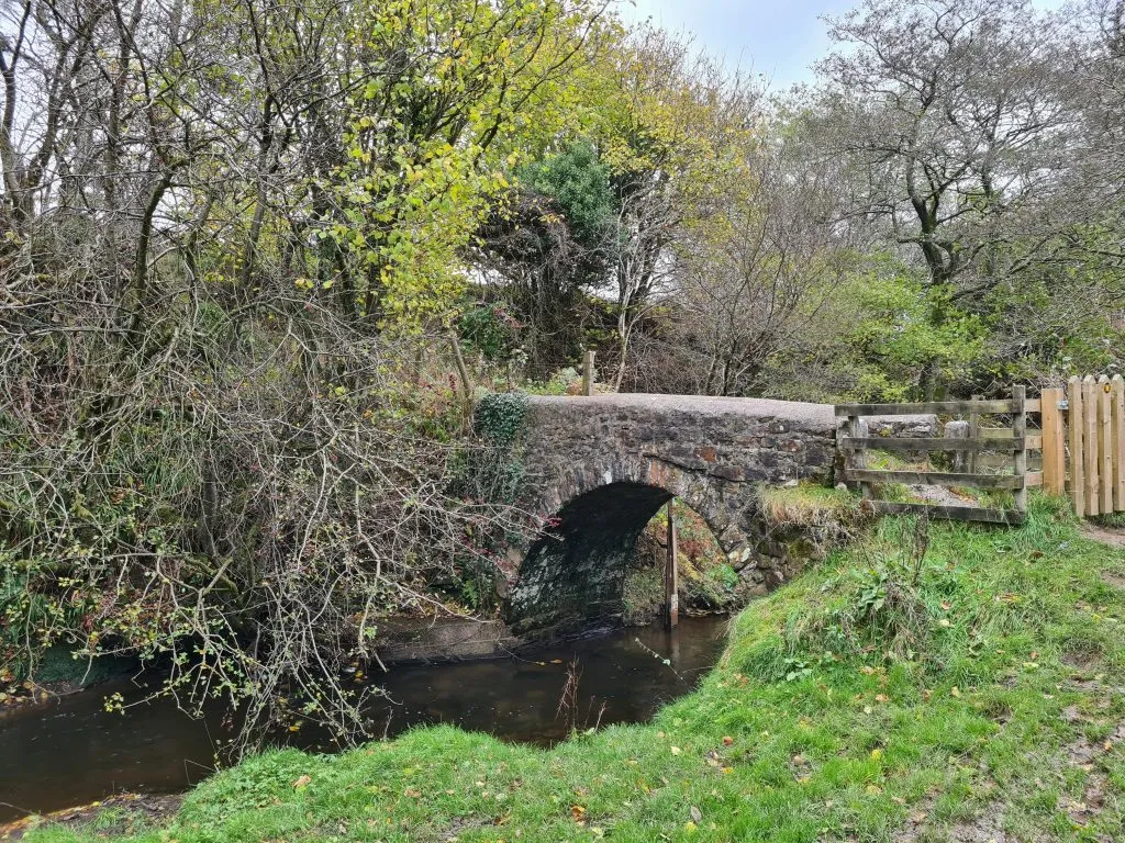 Quaint stone bridge near Hollinsclough