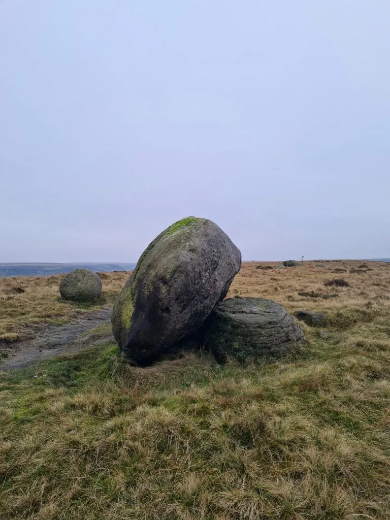 A stone formation called the Broken Wine Glass