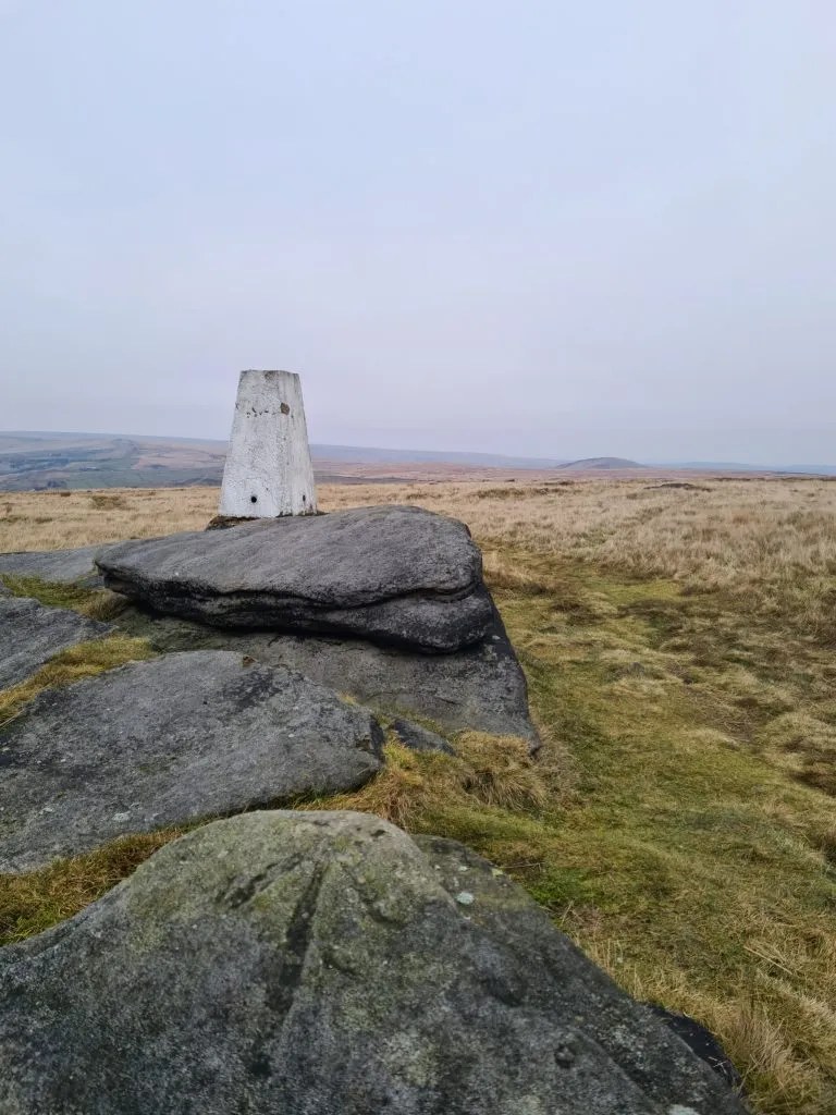Broadstone Hill Trig Point, Saddleworth Moor