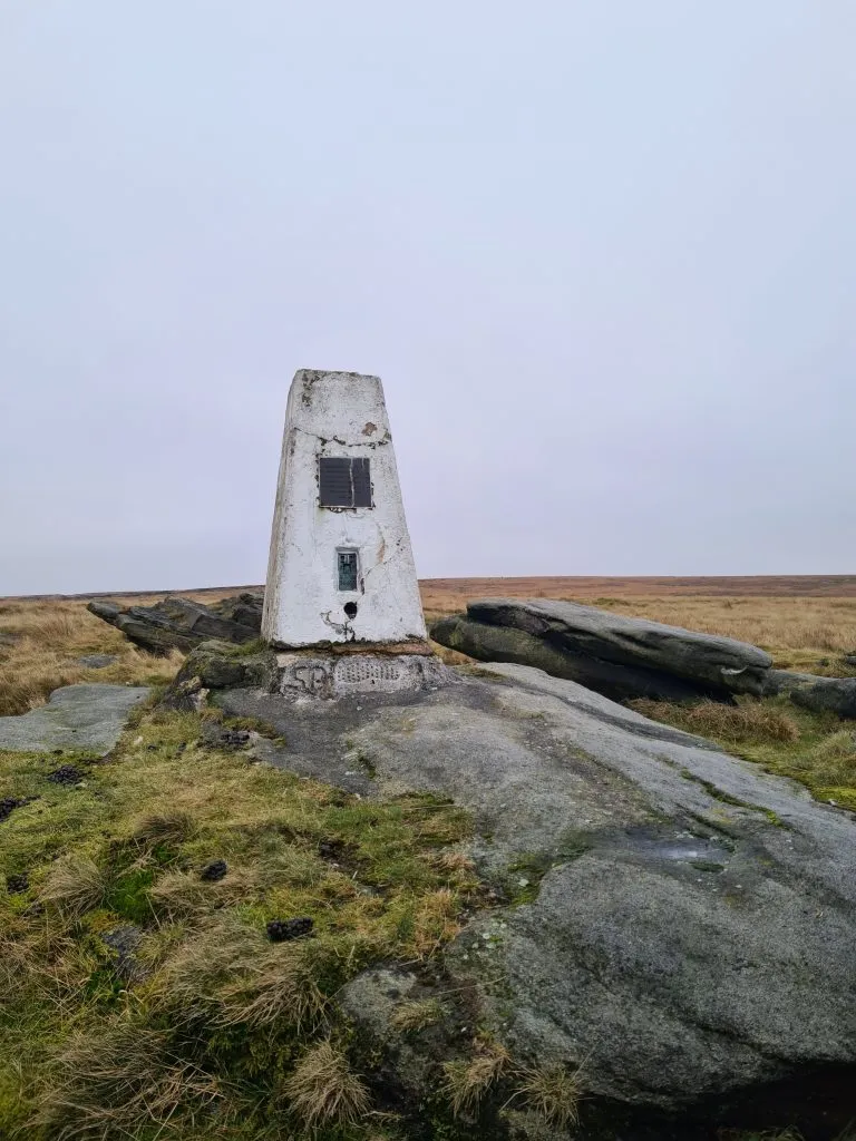 Broadstone Hill Trig Point, Saddleworth Moor