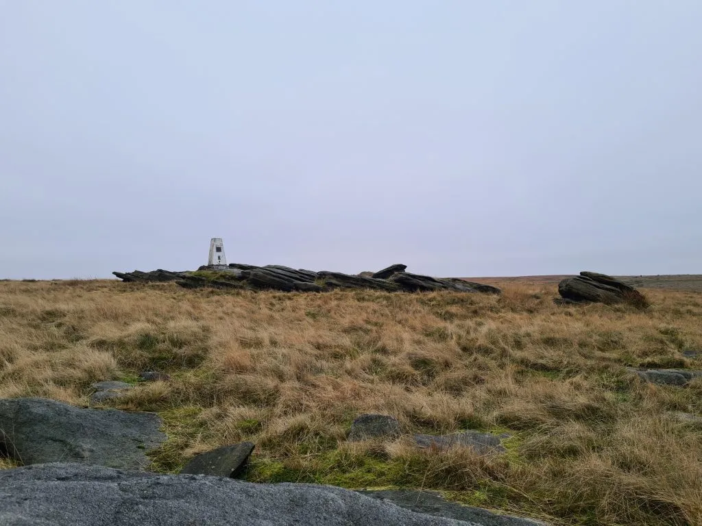 Broadstone Hill Trig Point, Saddleworth Moor