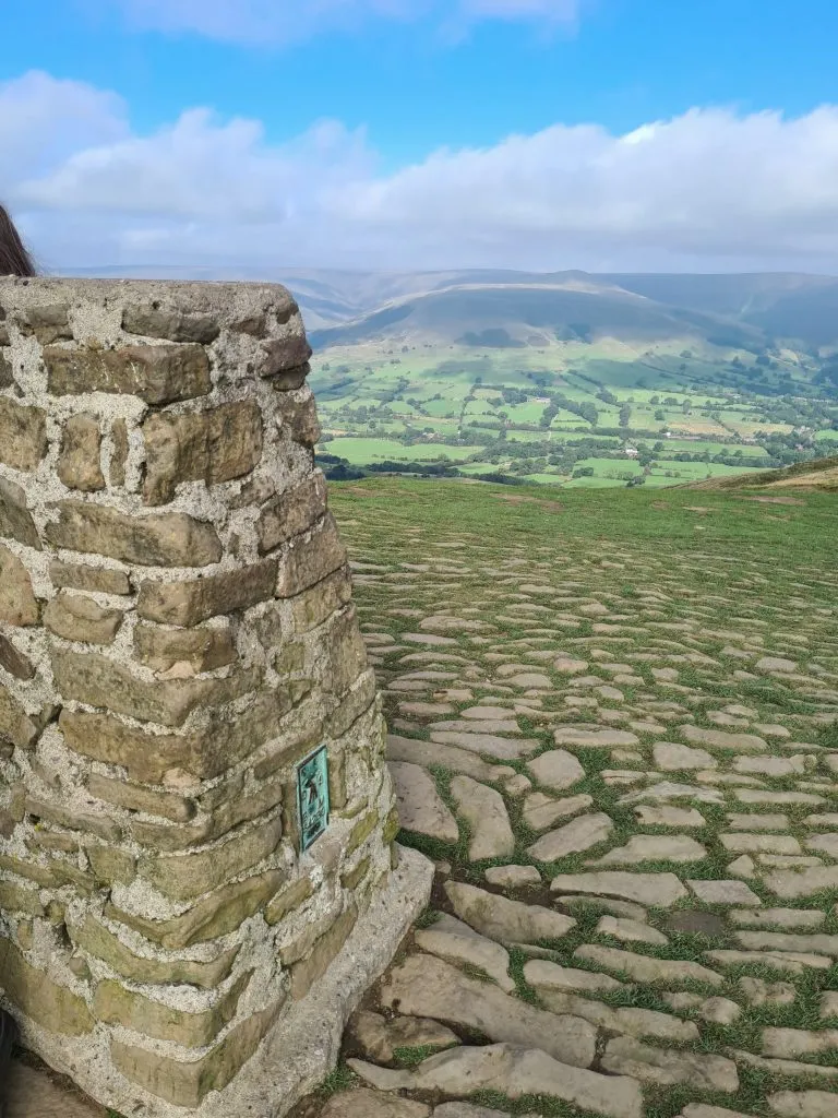 Mam Tor trig point and views