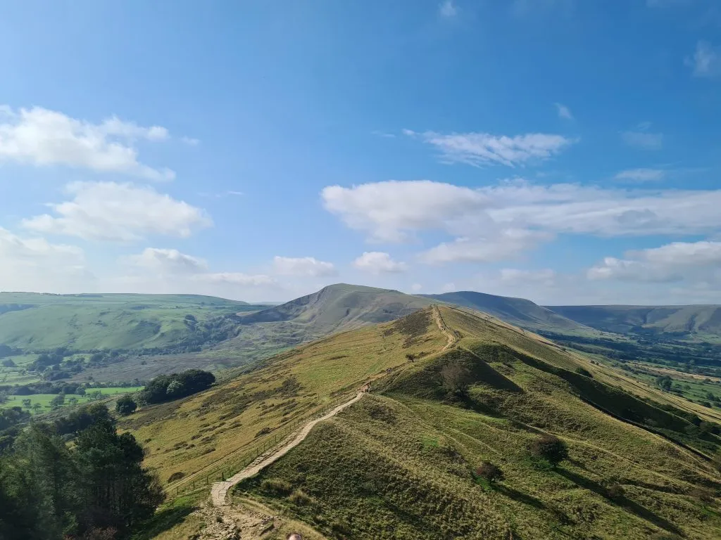 Mam Tor Short Walk with Mam Tor Car Park Postcode and Directions