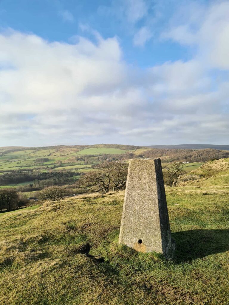 Corbar Hill trig point