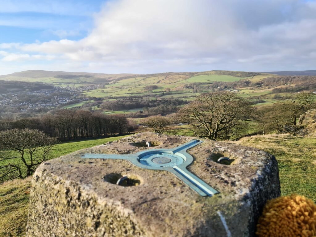 Corbar Hill trig point