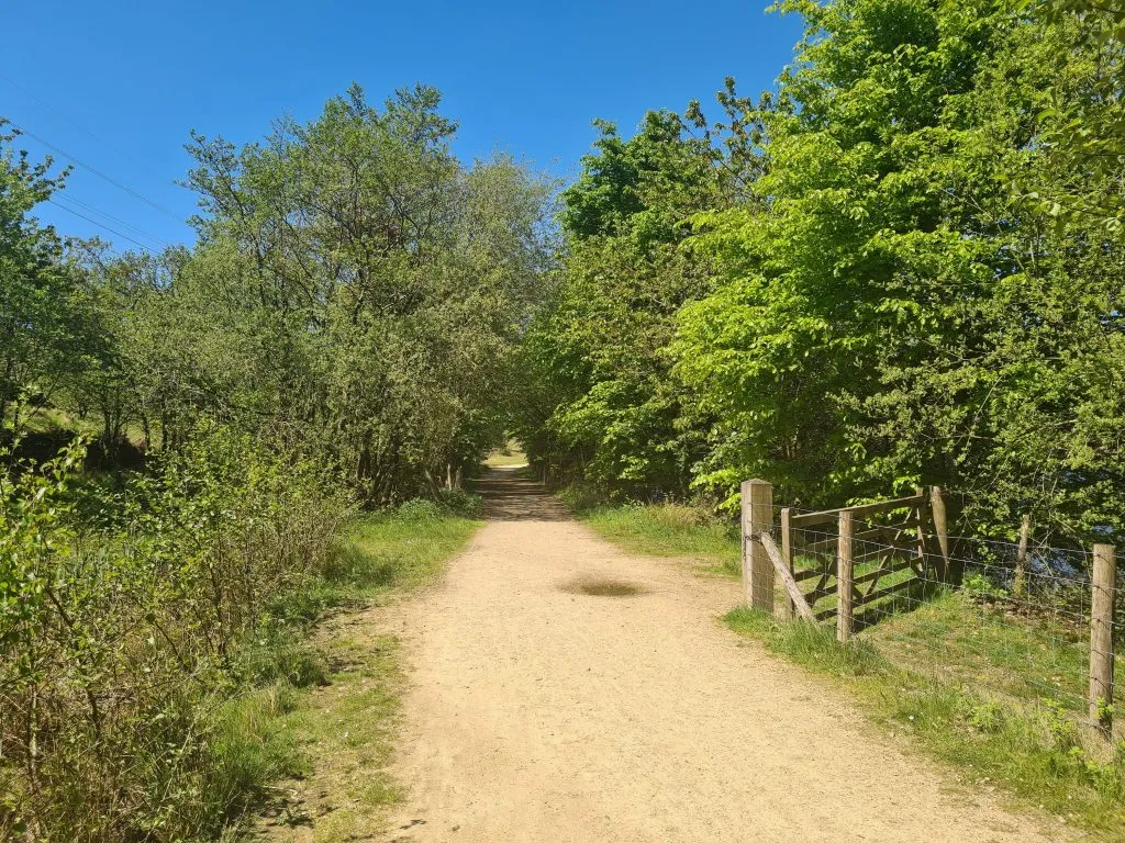 The Trans Pennine Trail from Crowden to Woodhead Tunnels