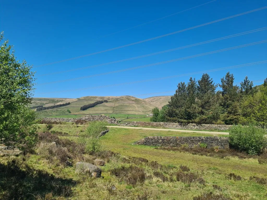 Views of Shining Clough Moss from the Trans Pennine Trail