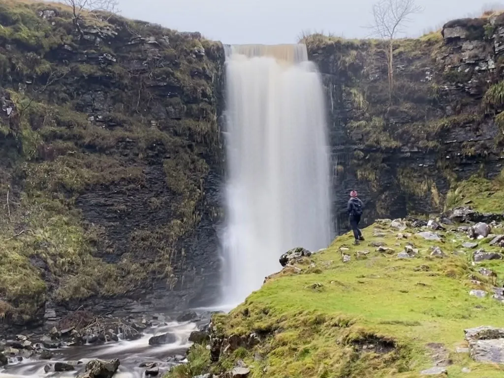 Force Gill Waterfall near Whernside