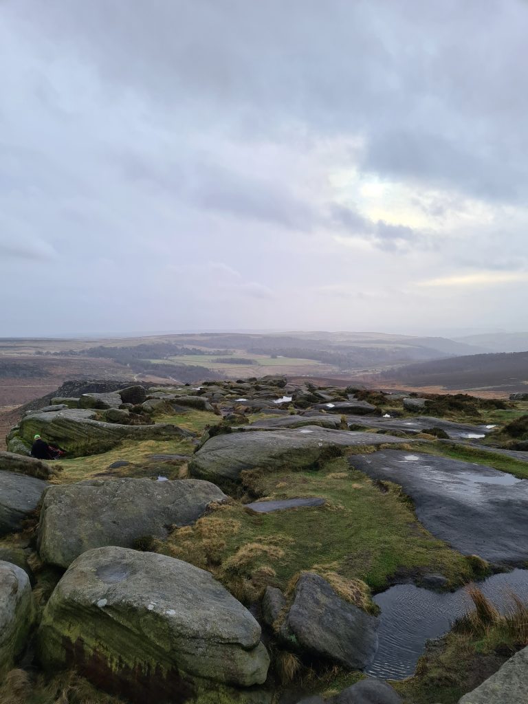 Higger Tor summit rock formations