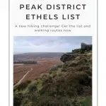 Pin image - List of Peak District Ethels - Ethel Bagging Walks - The Wandering Wildflower