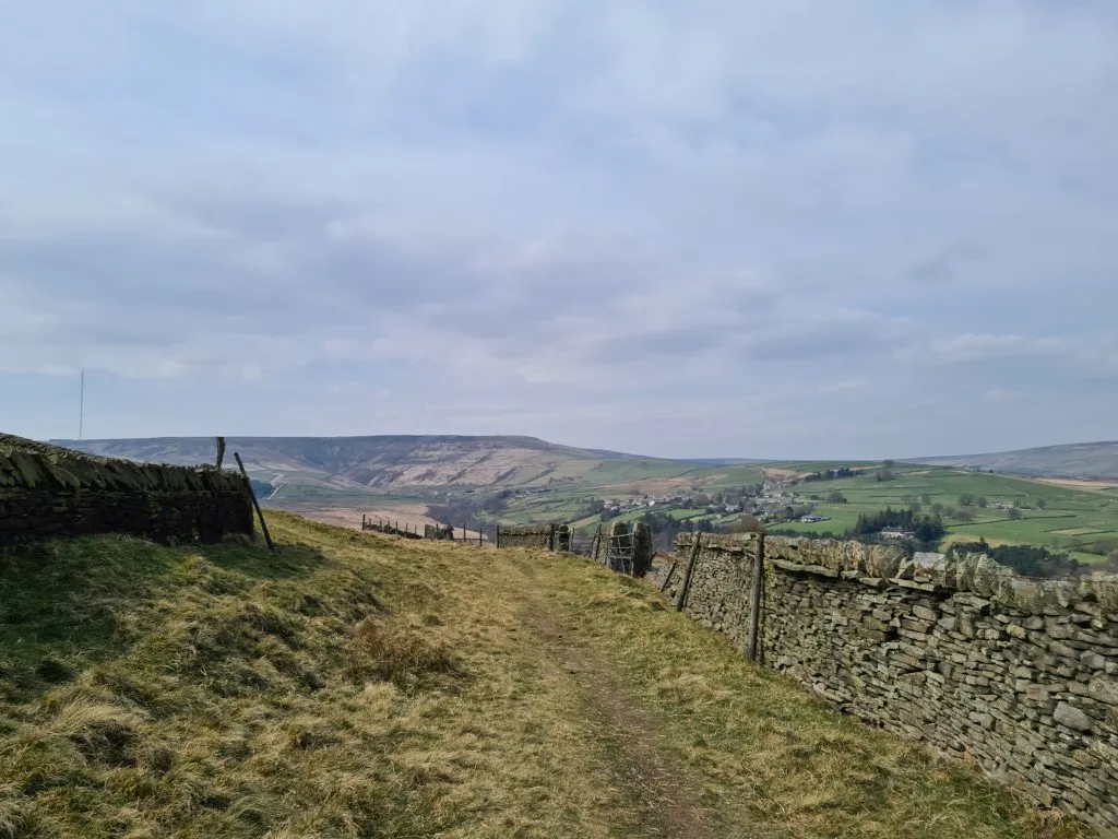 Views over Holme Moss from Hade Edge