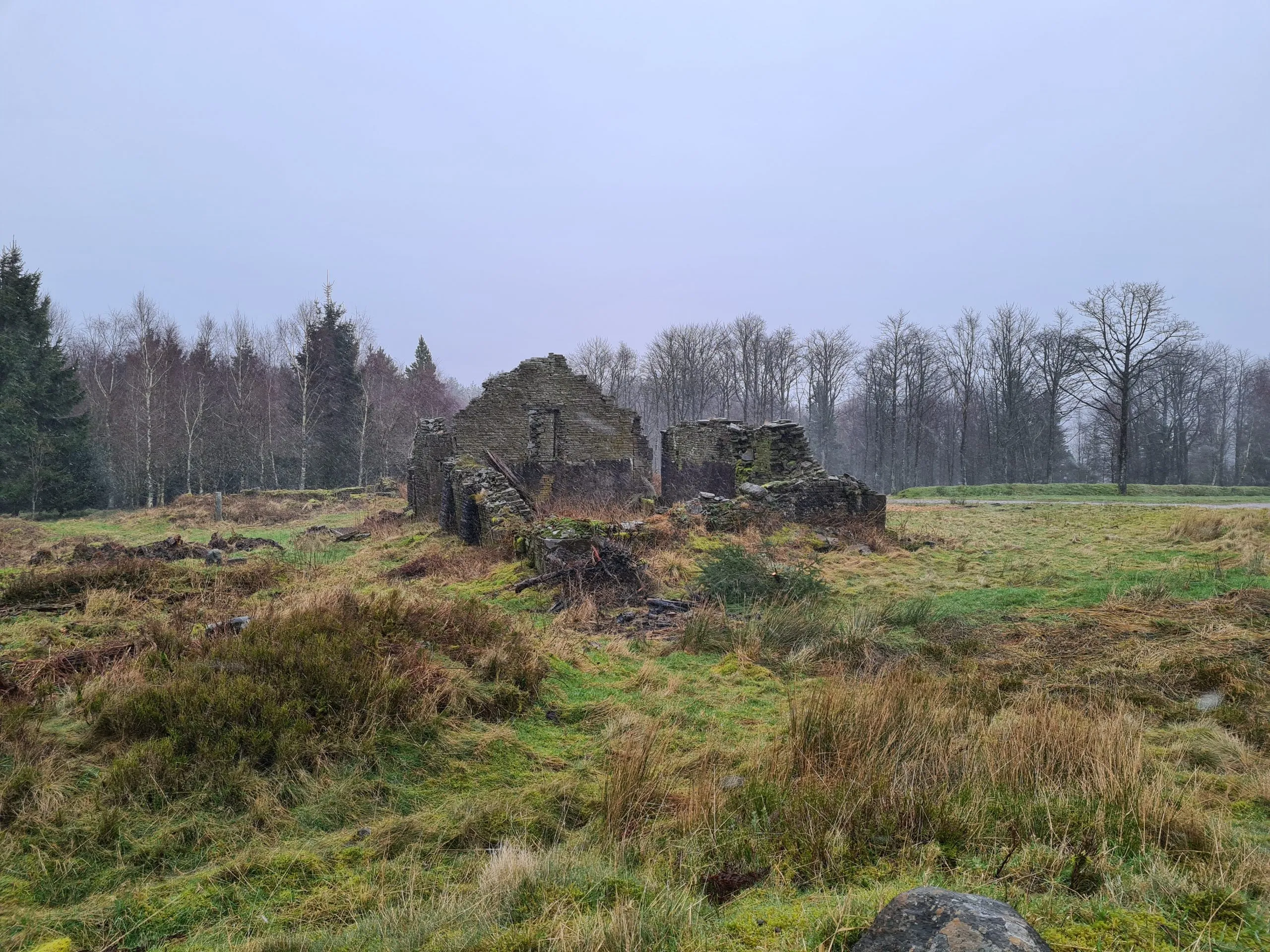 Ruins of the former farm at Hades - Hades Circular Walk in Holmfirth by The Wandering Wildflower