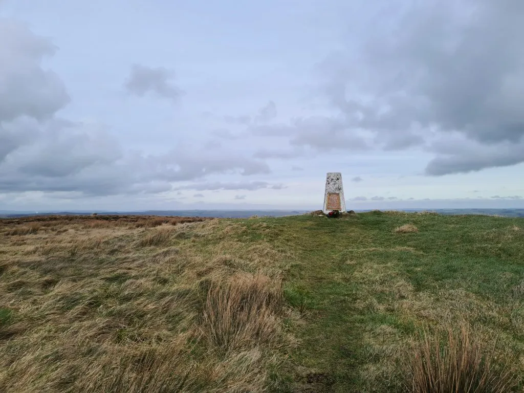 Merryton Low (Blake Mere) trig point - trig point walks from The Wandering Wildflower