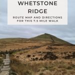 Pin image for Shutlingsloe and Whetstone Ridge Walk by The Wandering Wildflower