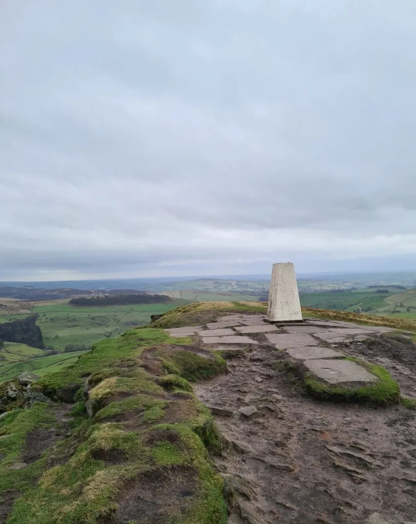 Shutlingsloe trig point - Shutlingsloe circular walk via Whetstone Ridge by The Wandering Wildflower