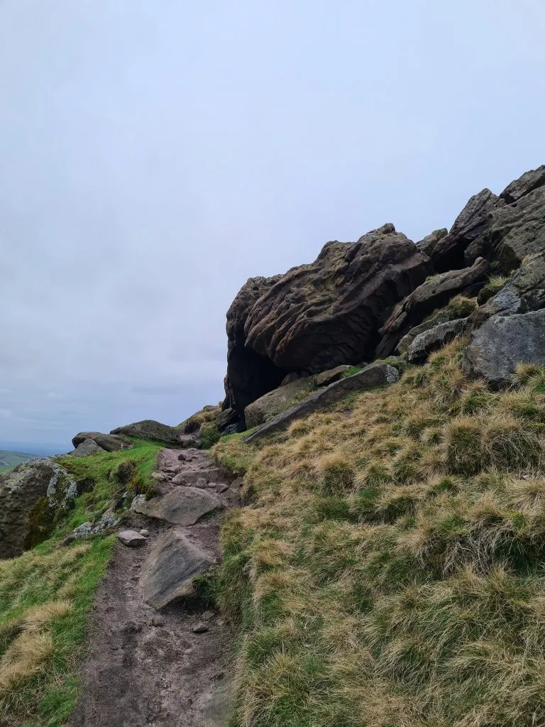 The path up Shutlingsloe - Shutlingsloe circular walk via Whetstone Ridge by The Wandering Wildflower