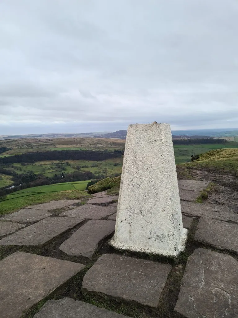 Shutlingsloe trig point - Shutlingsloe circular walk via Whetstone Ridge by The Wandering Wildflower