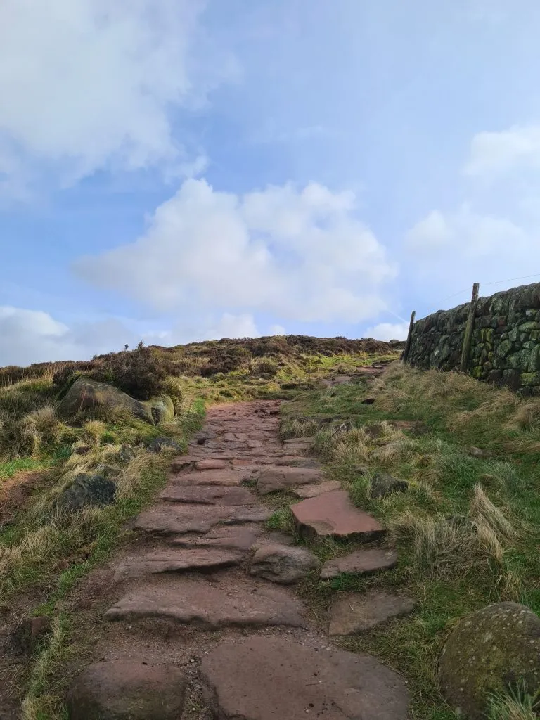 Path to The Roaches circular walk - The Wandering Wildflower