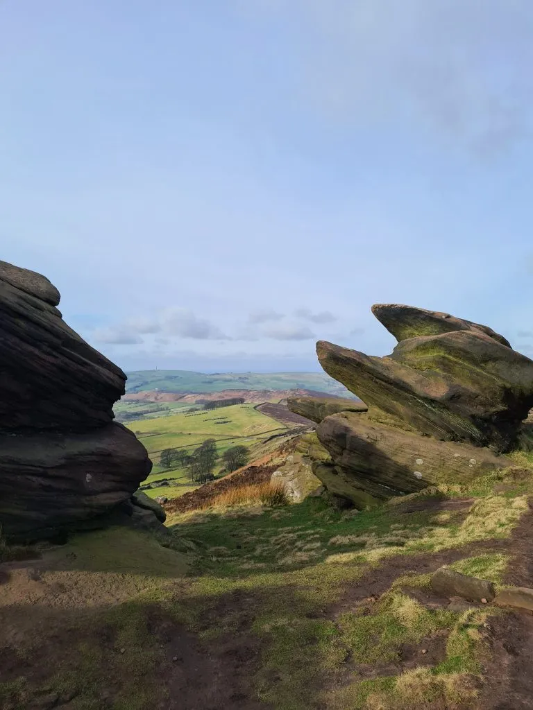 The Roaches walk - short walks in the Peak District