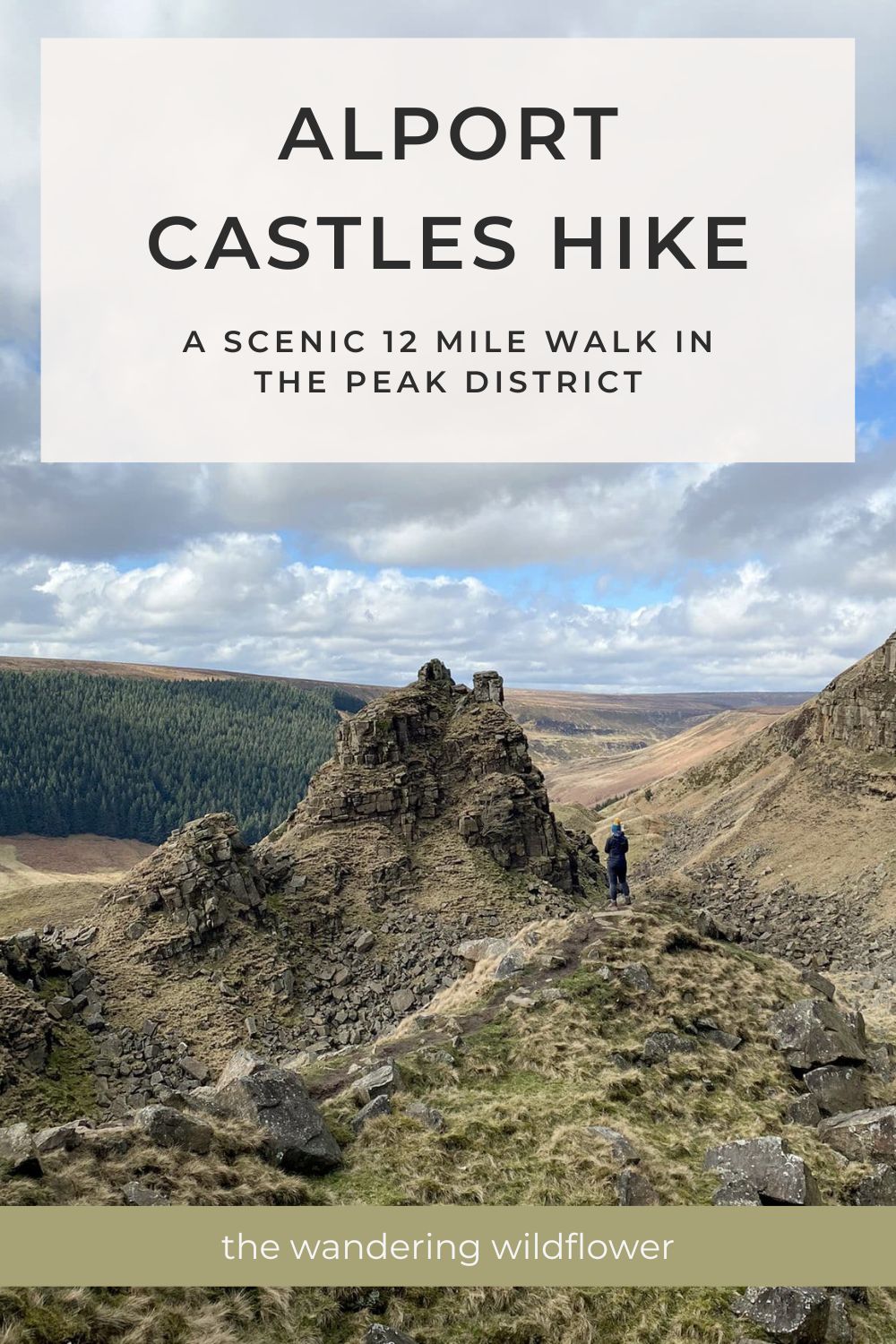 Alport Castles and Westend Moor Trig Point