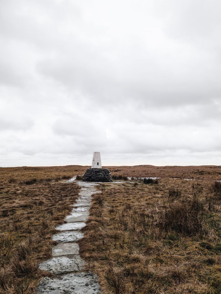 Black Hill, Peak District trig point - Black Hill to Crowden walk - The Wandering Wildflower