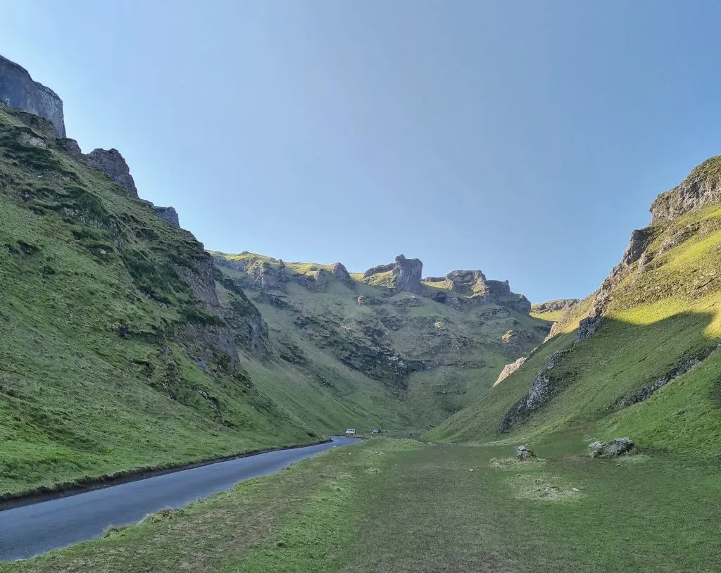 Winnats Pass, Castleton, The Peak District