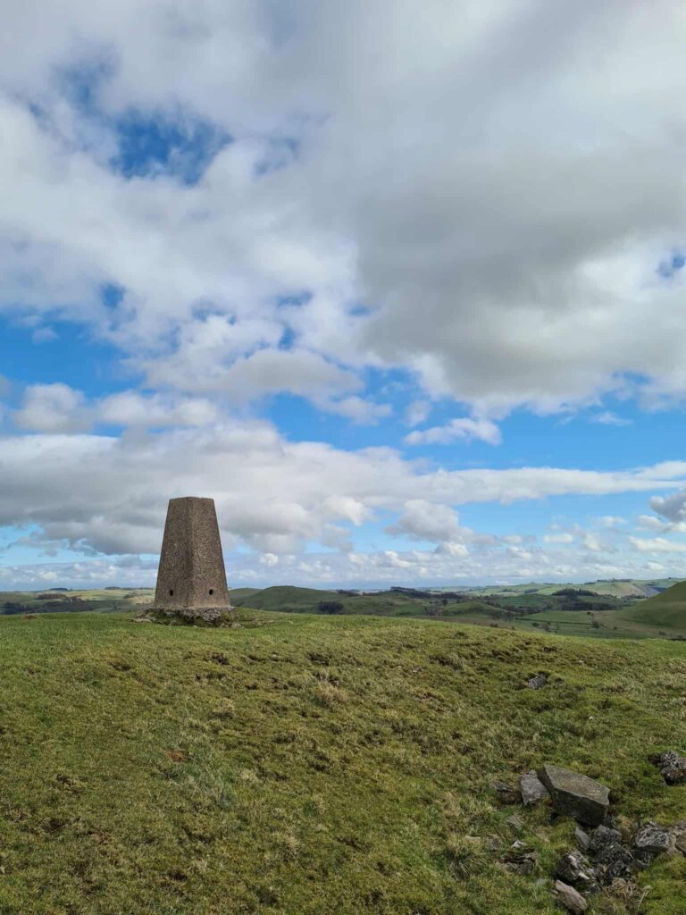 Ecton Hill trig point