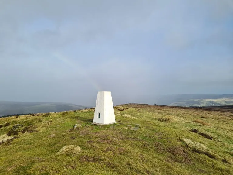 Sir William Hill Trig Point - Durham Edge - Shatton Moor - Circular Walks in the Peak District - The Wandering Wildflower Peak District Walks